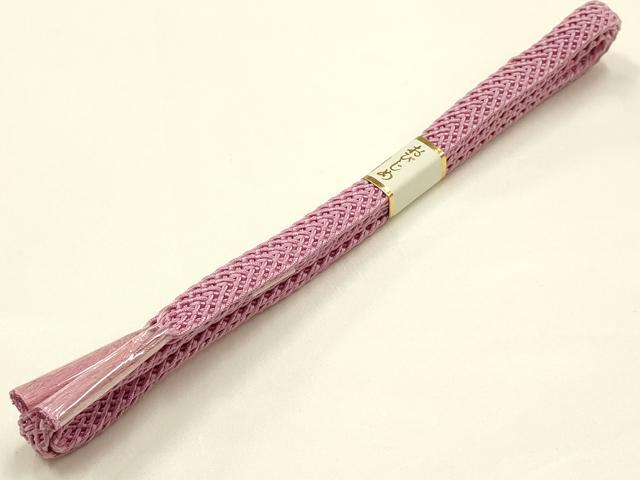 平和屋着物*夏物 和装小物 帯締め・帯揚げセット 平組 レース組 雲取り草花地紋 逸品 未使用 AABJ1012ay