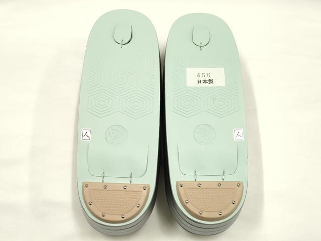 平和屋着物●和装小物 和装草履 礼装用 シルバー 日本製 逸品 未使用 AABJ1023ay