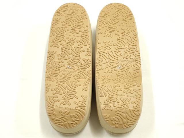 平和屋着物●新品 和装小物 菱屋 Calen Blosso カレンブロッソ カフェ草履 鼻緒:市松模様 逸品 AABJ1030ay