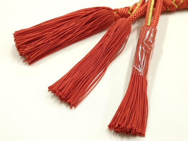 平和屋着物●和装小物 振袖用帯締め 翠嵐工房 装飾 飾り玉 パール ビーズ 金糸 逸品 未使用 AABJ1072ay