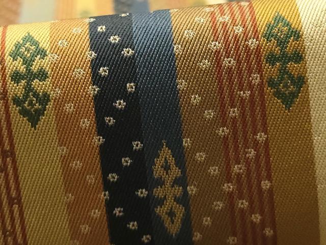 平和屋着物●極上 龍村美術織物 和装小物 テーブルセンター 卓布 天平段文 逸品 AABJ1101ay