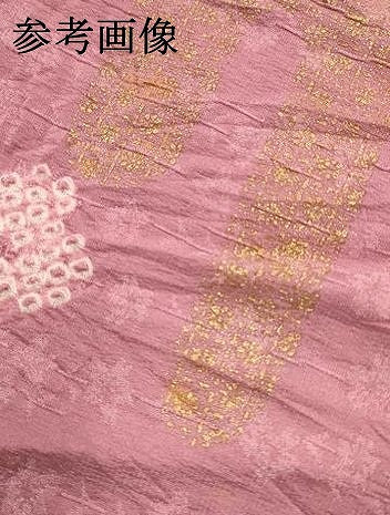 平和屋本店●和装小物 帯締め・帯揚げセット 高麗組 絞り 刺繍 霞花文 金糸 金彩 逸品 未使用 AABJ1121ay