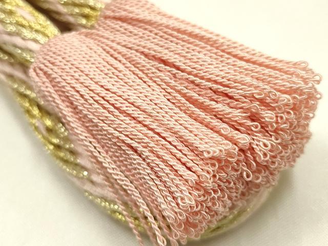 平和屋本店●和装小物 帯締め・帯揚げセット 伊賀組紐 井上工房 中国三大刺繍 汕頭刺繍 スワトウ刺繍 逸品 未使用 AABJ1126ay