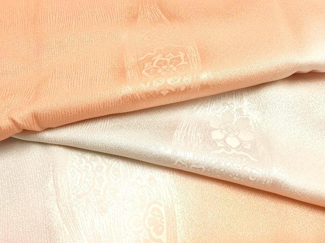 平和屋本店●和装小物 帯締め・帯揚げセット 高麗組 金銀糸 暈し染め 逸品 未使用 AABJ1132ay