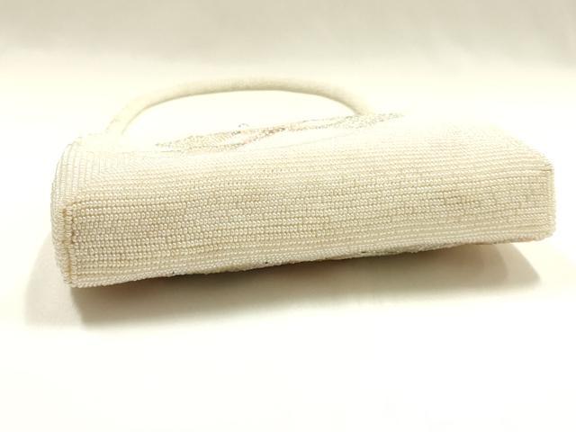 平和屋着物▼和装小物 和装バッグ ハンドバッグ ビーズバッグ がま口 逸品 AABJ1156ay