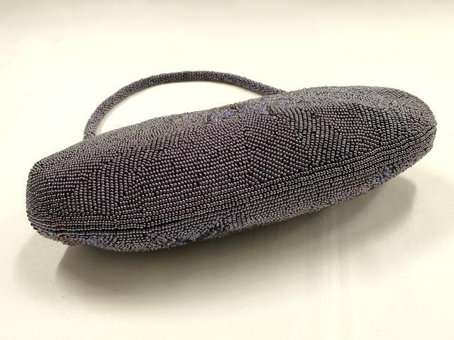 平和屋着物▼和装小物 和装バッグ ハンドバッグ 花柄 がま口 逸品 AABJ1160ay