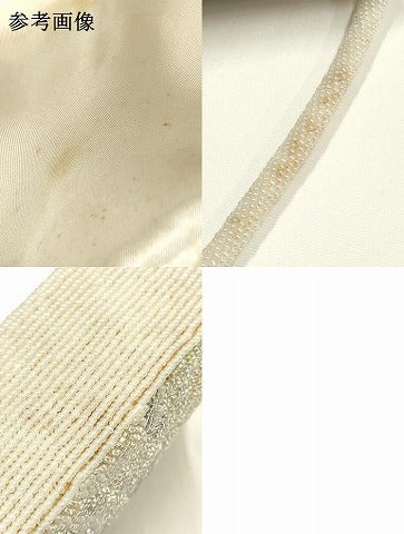 平和屋着物▼和装小物 和装バッグ ハンドバッグ ビーズバッグ 花柄 逸品 AABJ1177ay