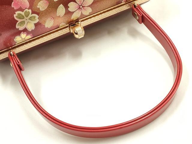 平和屋着物▼和装小物 和装バッグ ハンドバッグ 振袖用 舞花文 金彩 逸品 AABJ1197ay