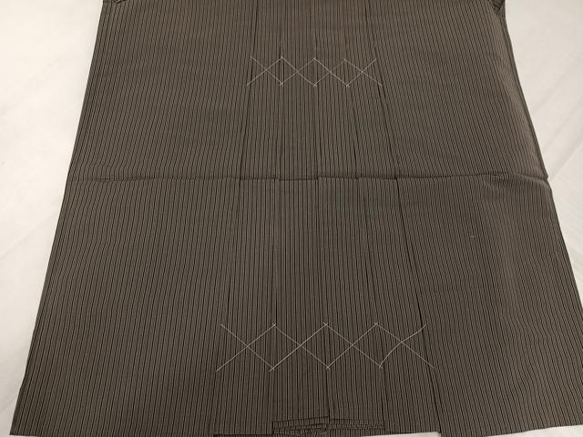 平和屋着物●男性 行灯袴 縞 正絹 逸品 AABJ1244ph