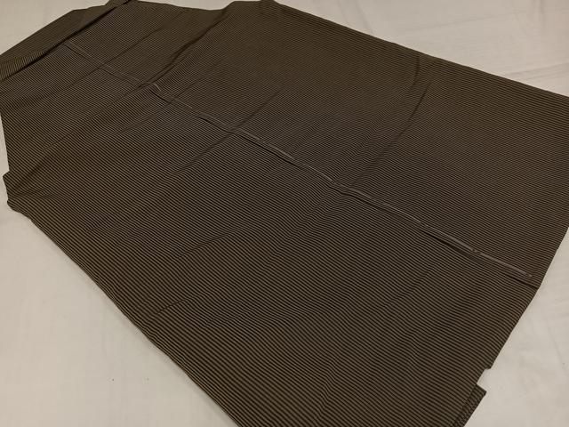 平和屋着物●男性 行灯袴 縞 正絹 逸品 未使用 AABJ1245ph