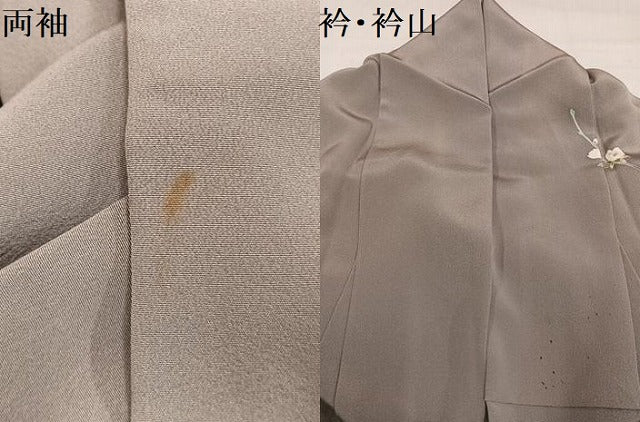 平和屋着物●本加賀友禅作家 清藤宏 訪問着 枝花文 正絹 逸品 AABJ1284ph