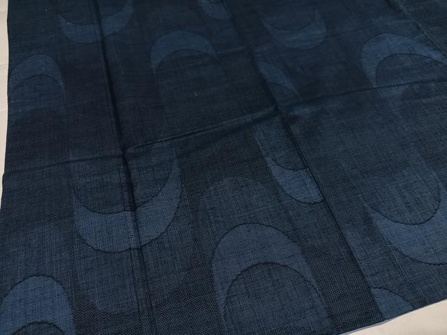 平和屋着物●上質な紬 流水文 正絹 逸品 AABJ1294ph