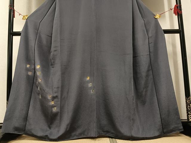 平和屋着物●訪問着 竹屋町刺繍 色紙兎文 鬼しぼ縮緬 正絹 逸品 AABJ1323ph