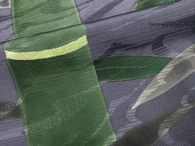 平和屋着物●訪問着 筍 竹 笹 金彩 正絹 逸品 未使用 AABJ1332ph