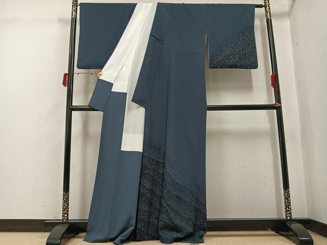 平和屋着物●訪問着 霞文 金彩 正絹 逸品 AABJ1335ph