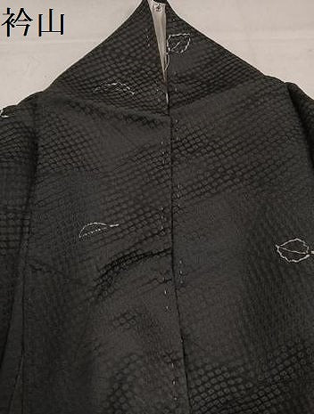 平和屋着物●訪問着 ろうけつ染め ミミズク 正絹 逸品 AABJ1346ph