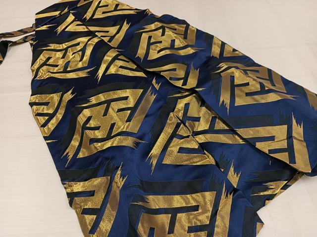 平和屋着物●男性 馬乗り袴 金襴袴 幾何学文様 AABJ1372ph