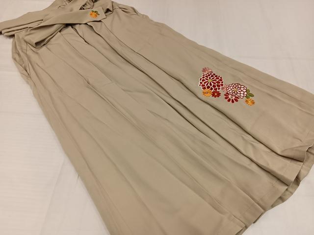 平和屋着物●女性 行灯袴 総刺繍 舞花文 洗える着物 AABJ1373ph