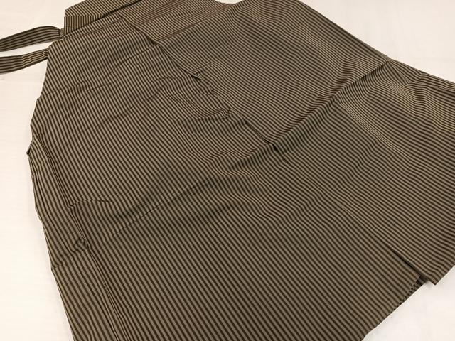 平和屋着物●男性 本場神代仙台平 馬乗り袴 縞 正絹 逸品 AABJ1375ph