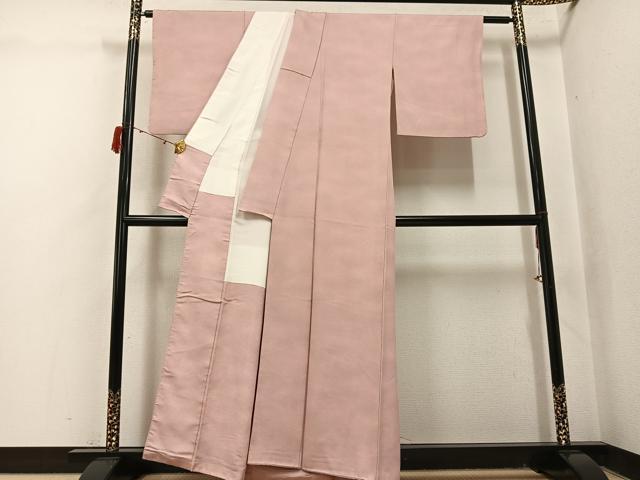 平和屋着物●上質な小紋 霞文 暈し染め 正絹 逸品 AABJ1377ph