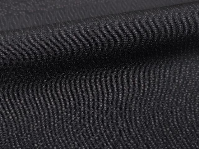 平和屋着物●江戸小紋 横段文 正絹 逸品 AABJ1402ck