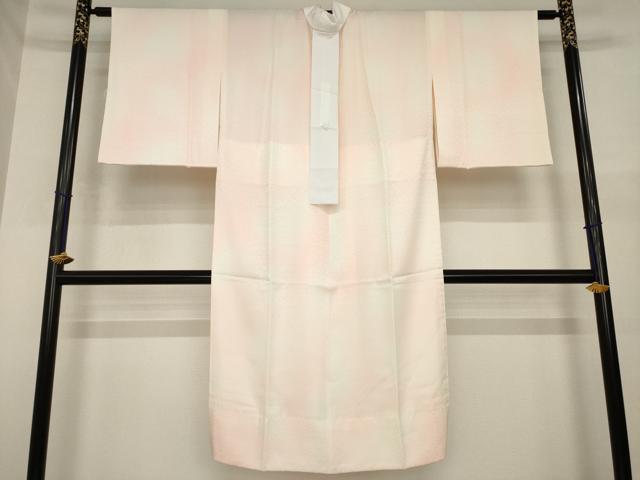 平和屋着物●長襦袢 無双仕立て 霞地紋 暈し染め 正絹 逸品 AABJ1423ck