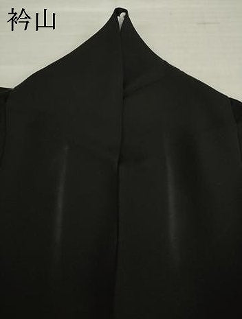 平和屋着物●訪問着 寿光織 横段花文 黒地 金銀糸 ロング丈 正絹 逸品 AABJ1432ck