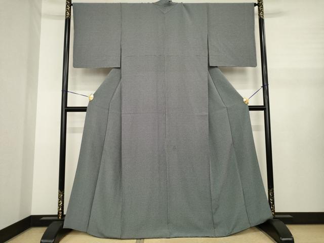 平和屋着物●江戸小紋 角通し 正絹 逸品 AABJ1470ck