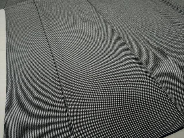平和屋着物●江戸小紋 角通し 正絹 逸品 AABJ1470ck