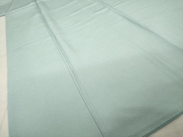 平和屋着物●上質な色無地 豆がら茶色 正絹 逸品 AABJ1498ck