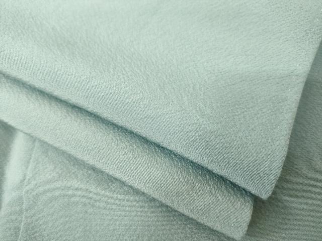 平和屋着物●上質な色無地 豆がら茶色 正絹 逸品 AABJ1498ck