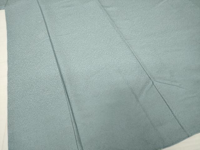 平和屋着物●上質な色無地 豆がら茶色 正絹 逸品 AABJ1506ck