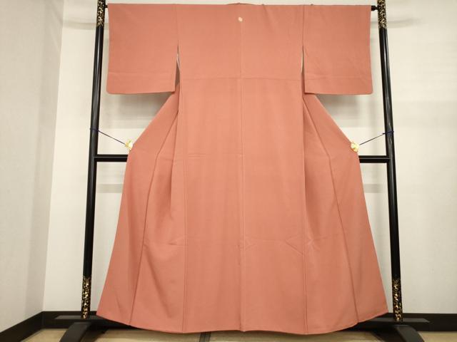 平和屋着物●江戸小紋 極小鮫小紋柄 正絹 逸品 AABJ1512ck