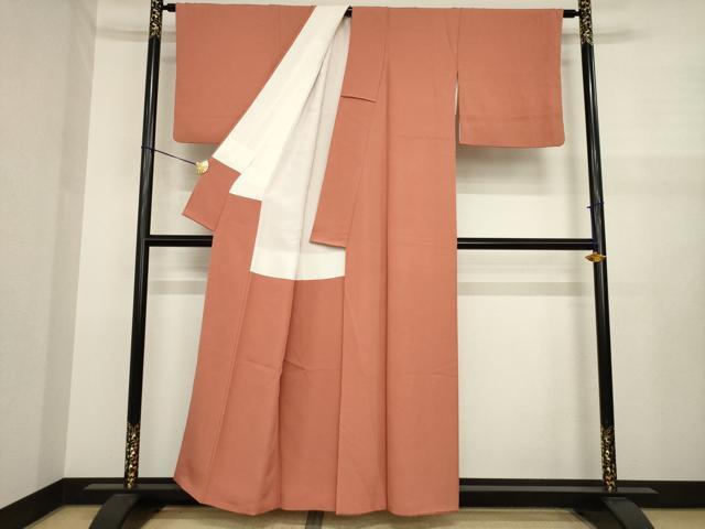 平和屋着物●江戸小紋 極小鮫小紋柄 正絹 逸品 AABJ1512ck