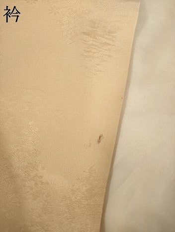 平和屋着物●上質な色無地 雲重ね花地紋 雄黄色 正絹 逸品 未使用 AABJ1518ck