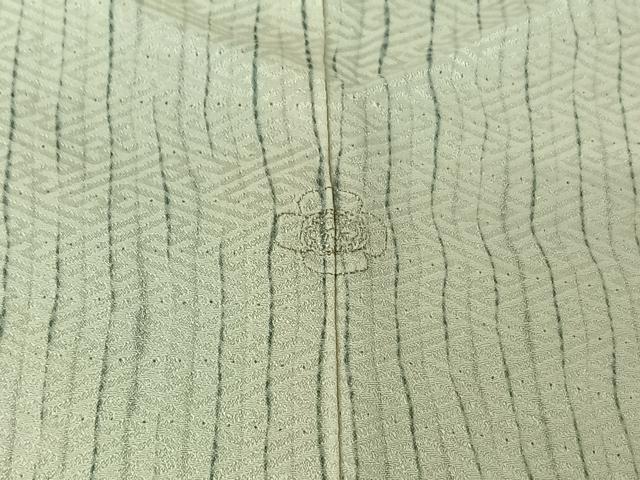 平和屋着物▽訪問着 単衣 杢目絞り 刺繍 草花文 金彩 正絹 逸品 AABJ1574jh