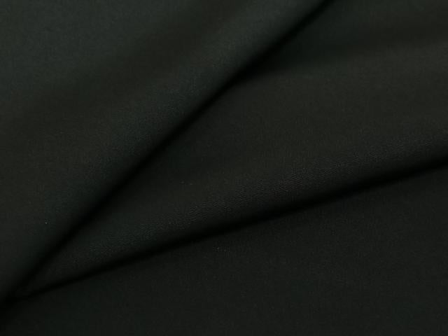 平和屋着物▽男性 黒紋付 単衣 暗黒色 正絹 逸品 AABJ1587jh