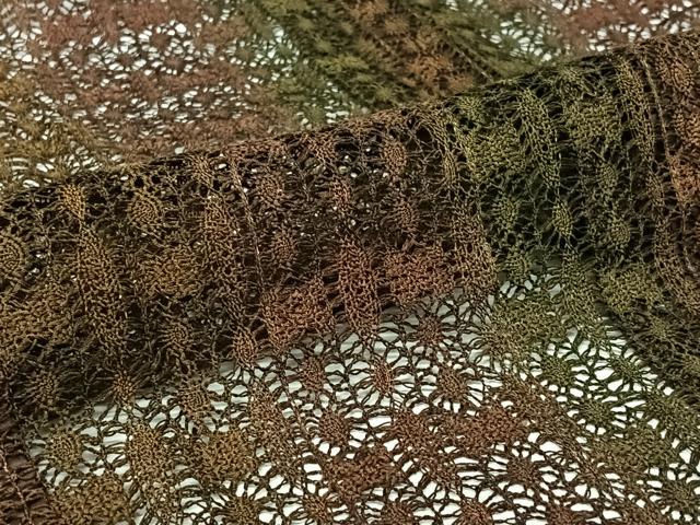 平和屋着物▽道行コート スリーシーズン 春夏秋 塵除け リボン織 幾何学文様 正絹 逸品 AABJ1588jh