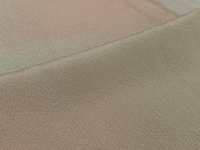 平和屋着物▽染色作家 斉藤三才 小紋 単衣 霞文 暈し染め 反端付き 正絹 逸品 AABJ1636jh