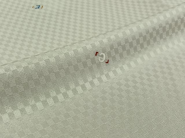 平和屋着物▽上質な小紋 単衣 文字文 正絹 逸品 AABJ1644jh