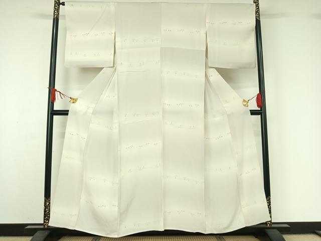 平和屋着物▽上質な小紋 単衣 勝虫 正絹 逸品 AABJ1645jh