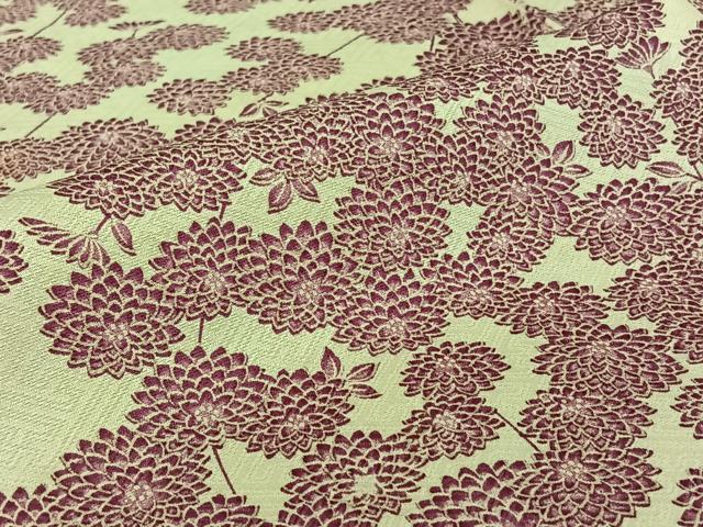 平和屋着物▽上質な小紋 単衣 草花文 正絹 逸品 AABJ1670jh