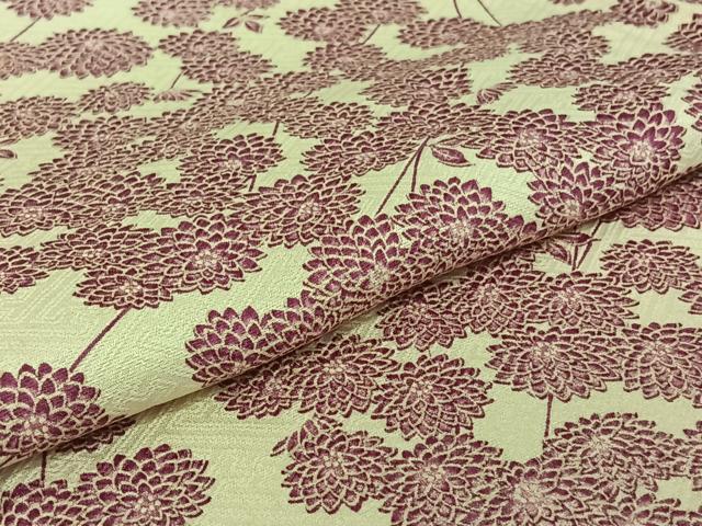 平和屋着物▽上質な小紋 単衣 草花文 正絹 逸品 AABJ1670jh