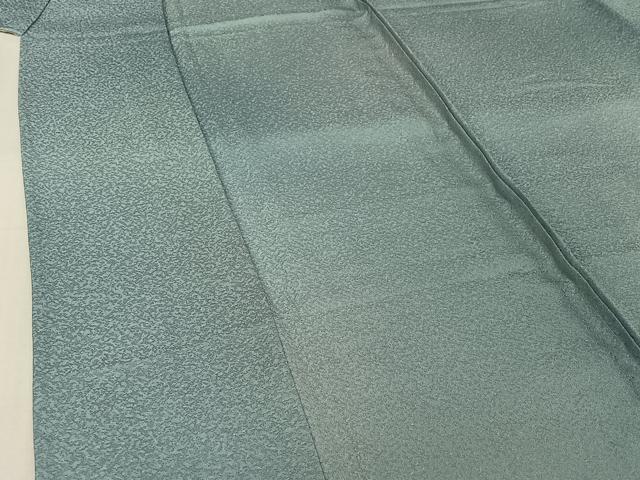 平和屋着物▽本草木染作家 圓啓 小紋 単衣 霞文 暈し染め 正絹 逸品 AABJ1679jh