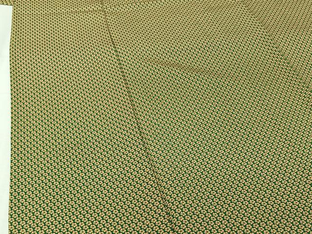 平和屋着物▽上質な小紋 単衣 花尽くし文 正絹 逸品 AABJ1754jh