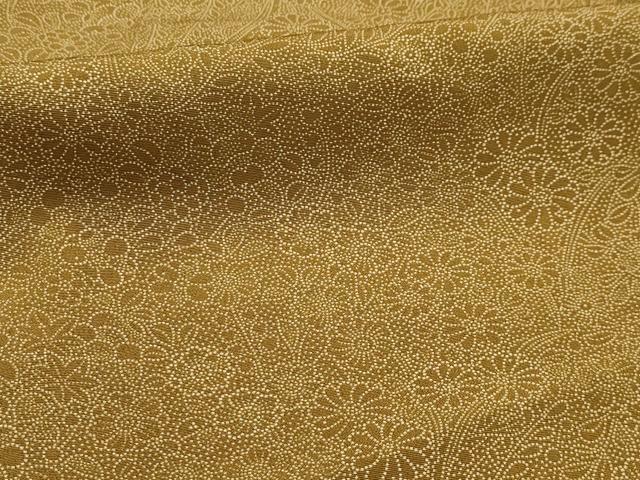 平和屋着物■江戸小紋 草花文 正絹 逸品 AABJ1841sx