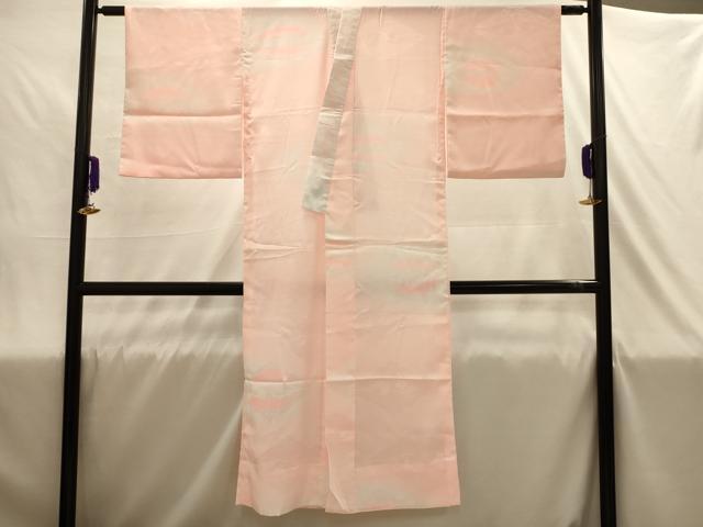 平和屋着物■長襦袢 無双仕立て 双鶴文 暈し染め 洗える着物 AABJ1862sx