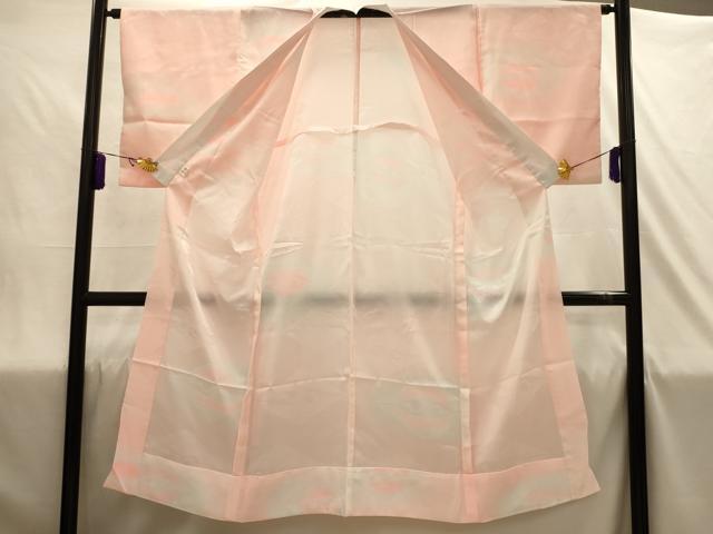 平和屋着物■長襦袢 無双仕立て 双鶴文 暈し染め 洗える着物 AABJ1862sx