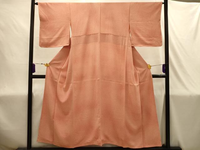 平和屋着物■江戸小紋 舞花文 暈し染め 正絹 逸品 AABJ1875sx