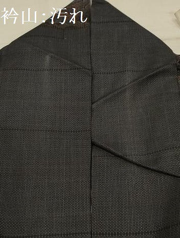 平和屋着物■本場大島紬 7マルキ 色紙松風景文 正絹 逸品 AABJ1917sx